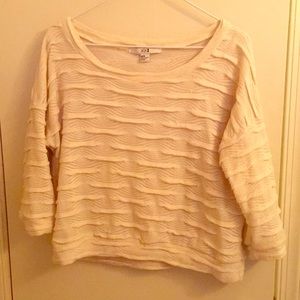 Cream sweater